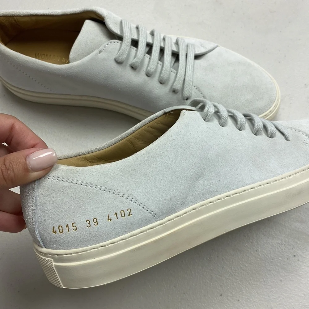 Woman by Common Project Suede Sneakers - Picture 2 of 4